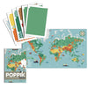 World Map Sticker Activity | Conscious Craft